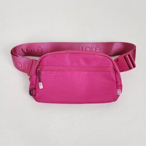 Lolé Women's Pink Fanny Pack Belt Bag With Adjustable Strap & Multiple Pockets